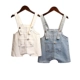Bé trai 2019 hè Hàn Quốc bé gái denim dây quần 1-2 tuổi 3 quần áo trẻ em hè giản dị quần áo trẻ em - Quần jean