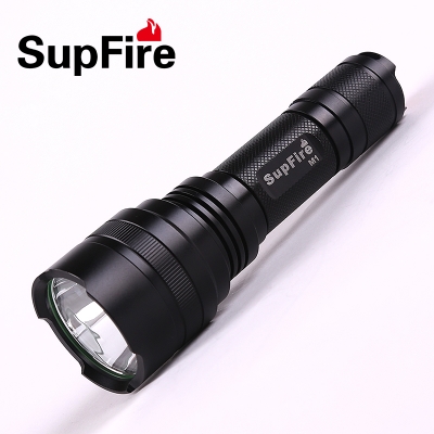 SupFire新款神火手电筒M1强光充电远射 CREE LED骑行家用手电-图0