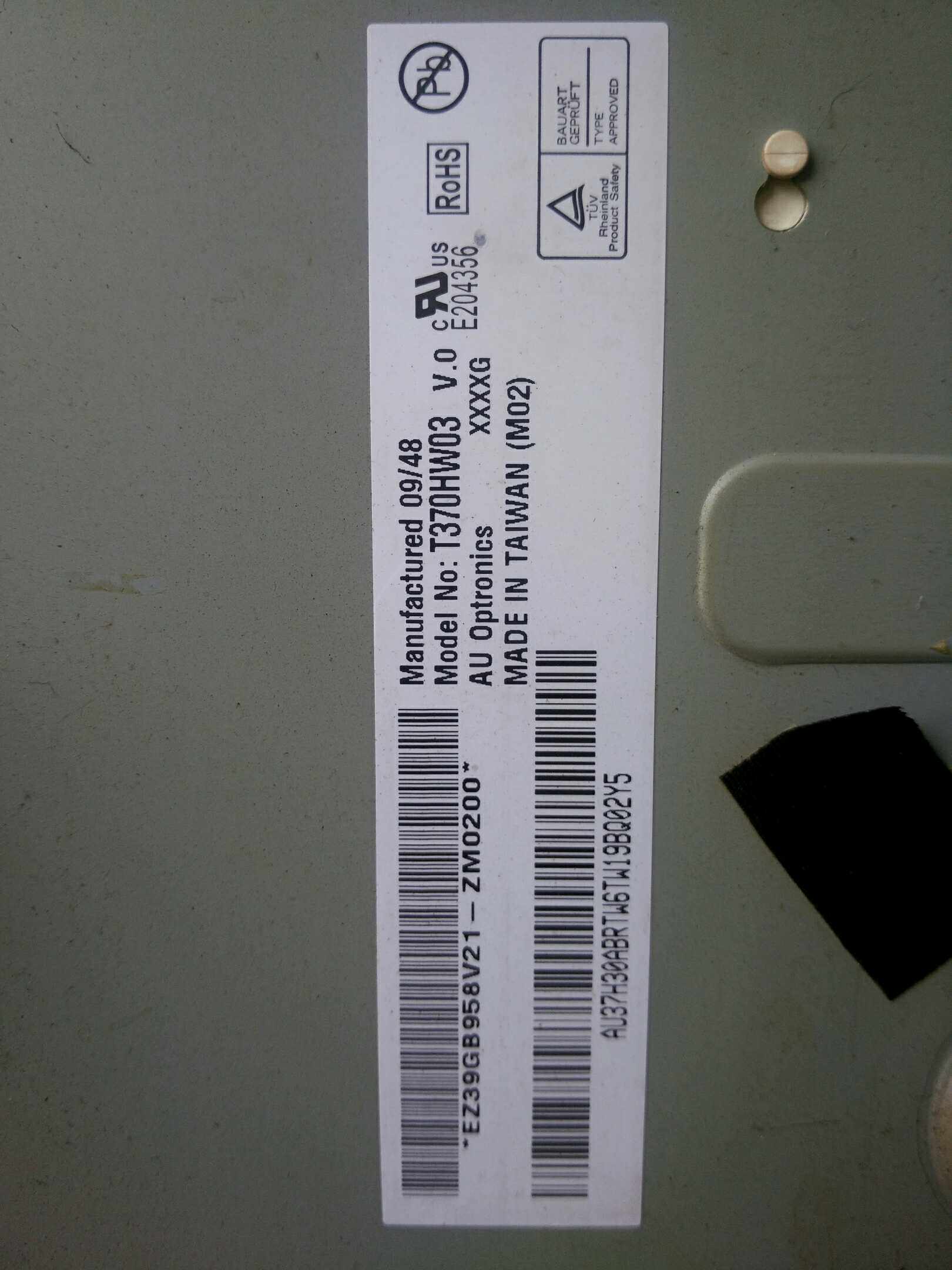 BENQ SK3731逻辑板T370HW02 VC CTRL BD 37T04-C0G屏T370HW03 V.0_虎窝淘