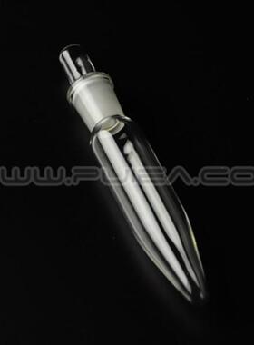 吉尔森反应瓶+盐基交换管25ml 14口食品硫胺素测定瓶Gerson玻璃管