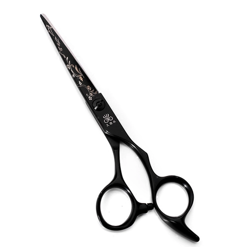 Профессиональные ножницы для парикмахерской Ai Mimi Set Barcier Black Cranced 5,5 квадратных метров ножниц 6 -дюймовый зубной сдвиг подлинный