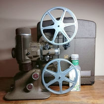 Ancient play Bell 16 mm old film machine 16mm Antiquity film projector with box delivery transformer H18