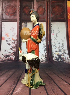 祝寿家居客厅人物摆件礼品送长辈