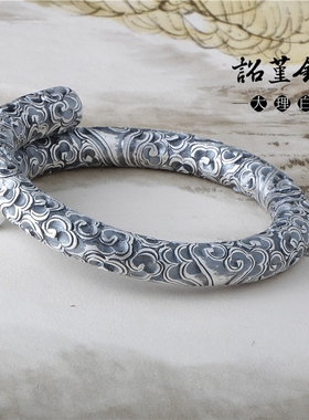 满雕孙悟空齐天大圣复古风银手镯