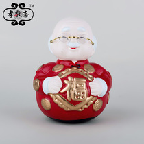 Ceramics old grandpas old grandma not tumbler tumbler tumbler Grandmothers mother-in-laws burial graveyard funeral for the burial of the grave.