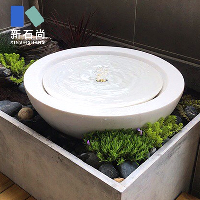 流水摆件喷泉水景观小品聚宝盆花园庭院简约循环水钵水系阳台会所,淘宝优惠券,粉丝福利购,淘宝优惠卷