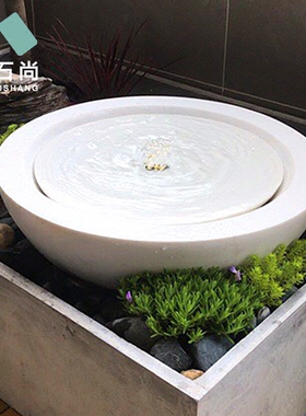 庭院景观小品喷泉循环水流水摆件