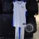 Bộ đồ chơi bóng rổ Li Ning phù hợp với nam mùa hè 2018 đan áo thể thao thi đấu AATN005 AATN007 - Thể thao sau
