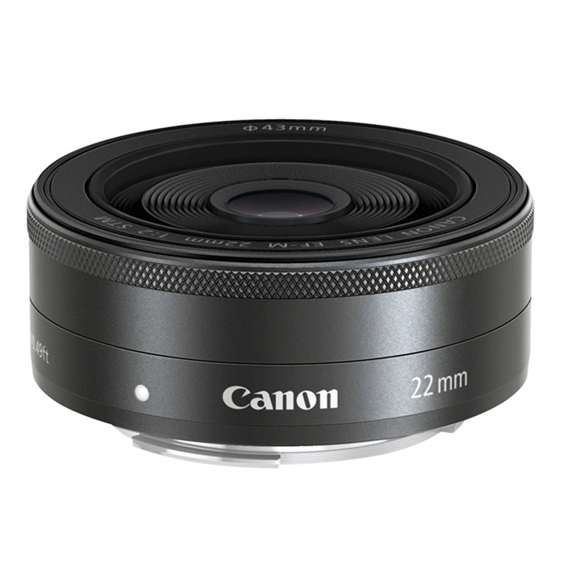 Canon\/佳能 EF-M 22mm f\/2 STM 广角微单镜头