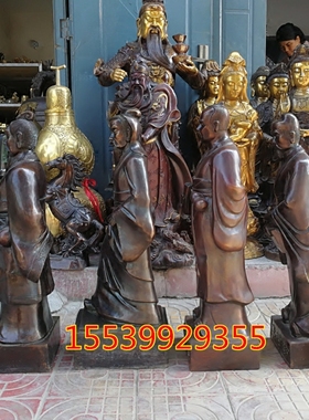 医圣张仲景华佗妙手回春铜像