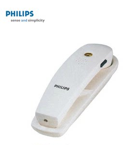 飞利浦TD2801挂壁式电话机 墙上挂的小挂机 办公家用免电池面包机