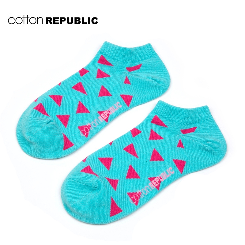 棉花共和国女士袜子女夏薄隐形袜子 棉花共和国短袜