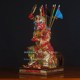 The great master with a burnt face, the great master with a flame mouth, the ghost king, the great master, the great master, the great master Wang Yulin, the great god Pudu Gong Buddha statue.