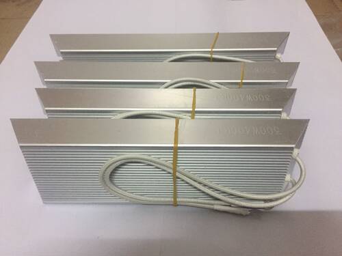 变频器伺服电机铝壳刹车制动再生回生电阻0.5KW瓦500W30R欧欧姆 - 图0