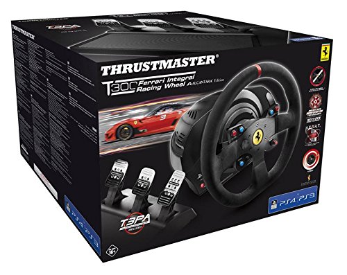 AZRACING 图马思特THRUSTMASTER T300法拉利赛车方向盘套装 GT7 - 图0