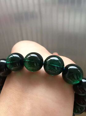 巴西老料碧玺手链