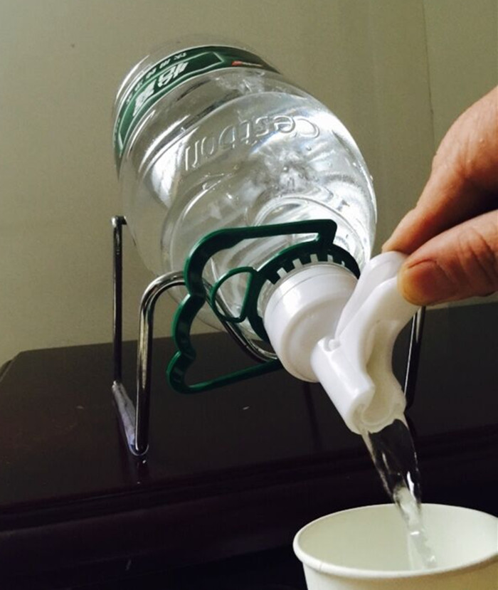 8L屈臣氏/五大连池怡宝荟食纯净水水架泡茶高档专用水架螺纹水嘴