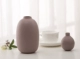 Bình thủy tinh nhỏ Morandi Đồ trang trí trang trí nhà sáng tạo Bình hoa mờ nhỏ tươi - Trang trí nội thất Trang trí nội thất