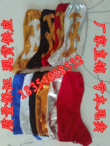 Children adult dance performance shoes cover black red gold and silver color boots cover socks Tibetan Mongolian boots cover Xinjiang dance shoes cover