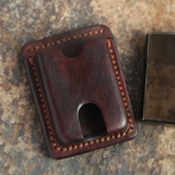 Зажигалка, чехол ручной работы, аксессуар для сумки, простой и элегантный дизайн, из натуральной кожи