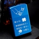 Zorro nhẹ hơn dầu hỏa cá tính sáng tạo tùy chỉnh hình ảnh chữ siêu mỏng bánh xe cổ điển tinh khiết đồng - Bật lửa bật lửa dupont giá rẻ Bật lửa