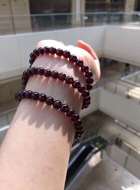 东海晶城世家天然酒红酒红石榴石