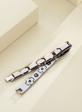 玫瑰金手链潮男简约个性