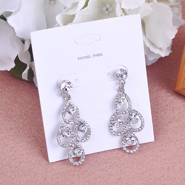 Серьги для невесты, ожерелье, длинный подвес, корейские аксессуары