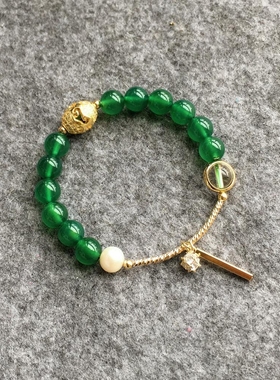 zmoriginal原创设计女绿玛瑙