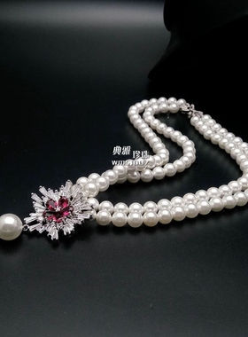 女士优雅日韩风名媛新款珍珠项链