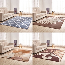 ковер 地毯沙发家用简约床边茶几客厅房间卧室满铺可爱水洗现代北欧地毯 Tao Heung