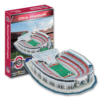 3d Cubism puzzle Ohio State University Seven Leaf Tree team home Ohio baseball field model DIY