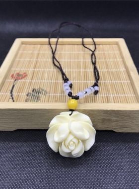 抖音同款象牙果龙凤男女款吊坠