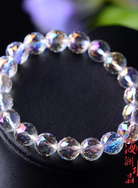 假一赔十水晶手链七彩虹