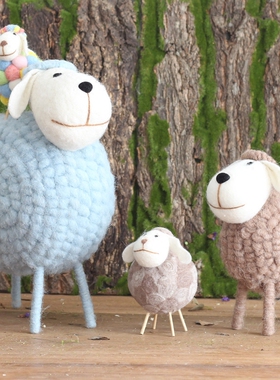 觅点羊毛毡可爱风温暖手工艺品