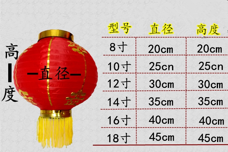 大红冬瓜拉丝灯笼折叠舞蹈道具灯笼新年长圆装饰户外连串广告灯笼 - 图3