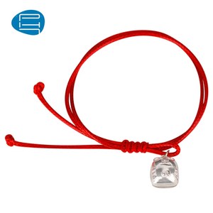 PH7原创925银饰品虎头手链气质本命年红绳闺蜜手环情侣饰品女