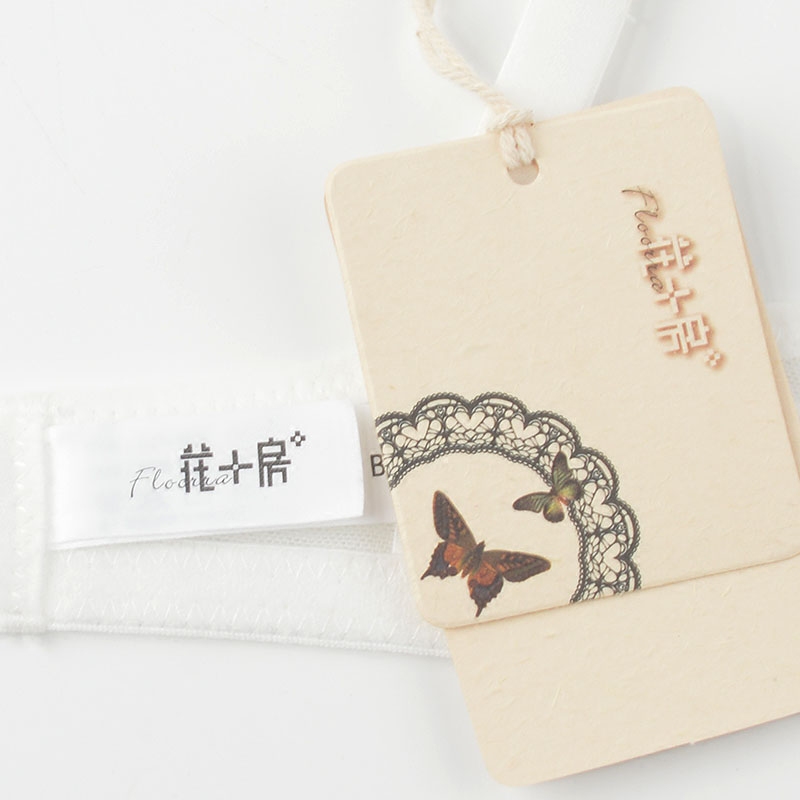 花房旗舰店花房 春夏法式三角杯少女文胸 蕾丝薄款无钢圈舒适中学生内衣1823