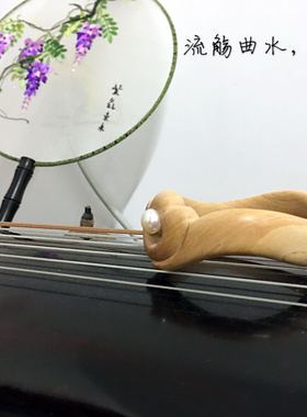 独立设计珍珠高山流水木手镯