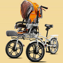 Taiwans YABBY Yabis second-generation mother and child car-child carpet-child pedicab can be pushed to ride