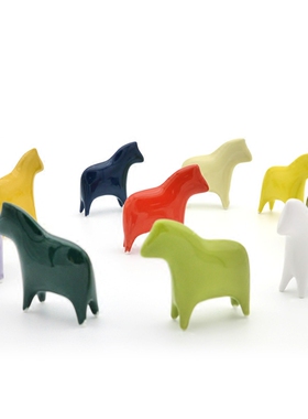 陶瓷原创艺术风结婚生日乔迁摆件