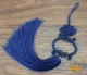 DIY trang sức phụ kiện xe mặt dây băng lụa khung tua rua ngọc bích trang trí đặc biệt rỗng treo tai 7 màu - Kính tròng kính cận Kính