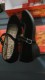 Casual Lutai hotel work shoes for women, black cloth shoes, non-slip soft sole, mid-heeled old Beijing suede mother's shoes, single shoes