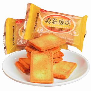 白鹤铁板鸡蛋煎饼500g*3