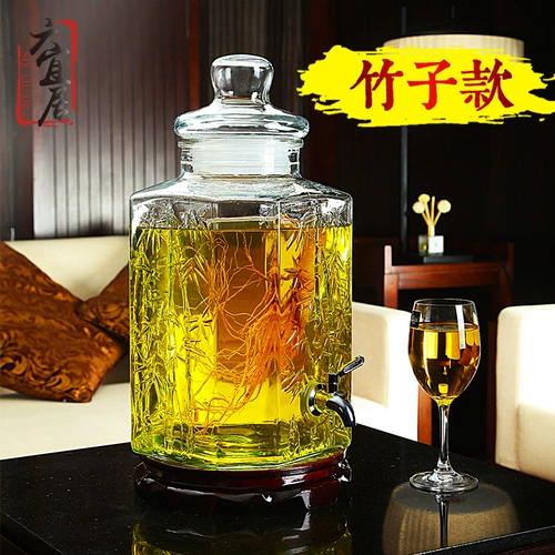 六宜居 Публикация вина стеклянную бутылку, винный алтарь, бутылка с 10 котлами из герметизации винных бутылочных энзиментов ствол