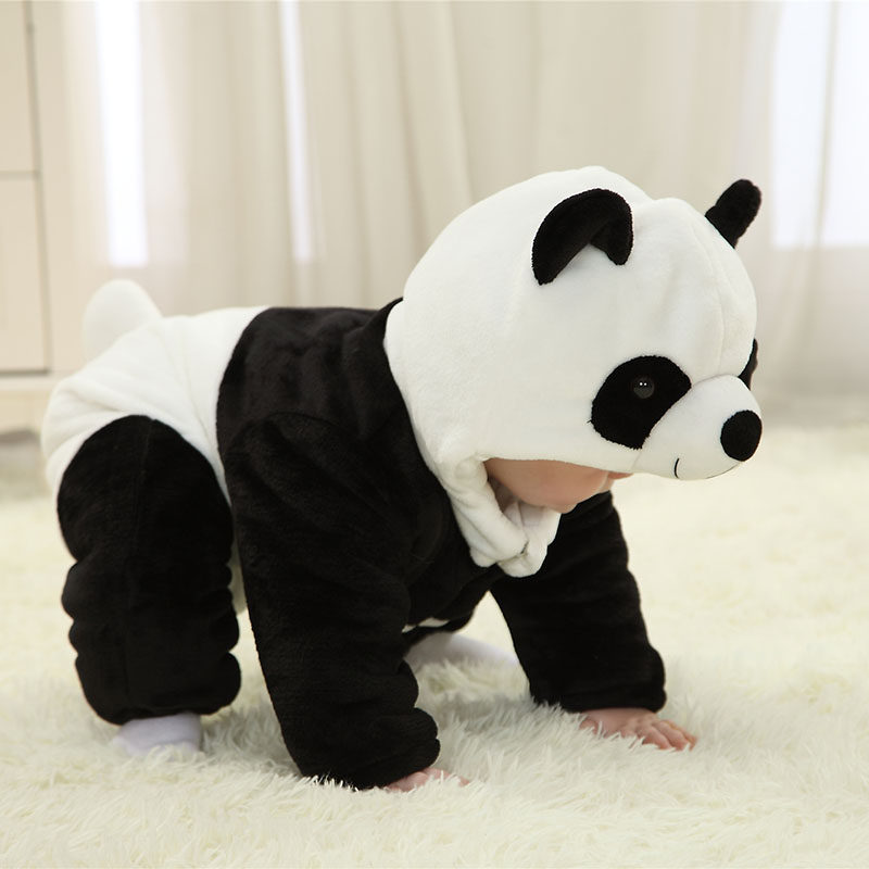 连体衣服春秋装宝宝加厚新生儿棉服 婴之乐母婴专营连身衣/爬服/哈衣
