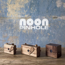 Noon Wooden Pinhole Camera Complete 3 pieces All-handmade American walnut wood Global limited large painting by 120