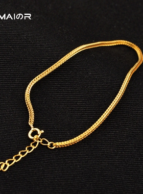 正品s925银手链女黄金玫瑰金时尚