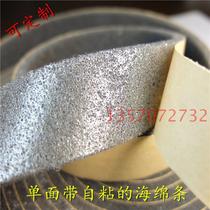 Manufacturer Customized Profiled Mold Cut EVA Spacer Low Density Self-Adhesive Sealing Sponge Strip Backgum Soundproof Sponge Block