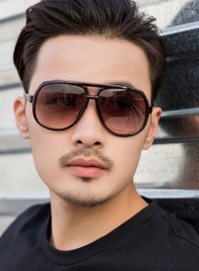 大框太阳镜偏光潮墨镜驾驶镜眼睛